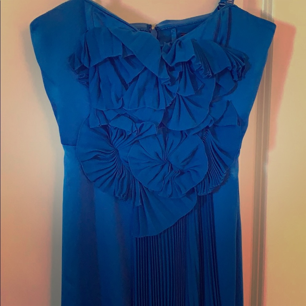 Bcbg timeless gown with phenomenal detailing